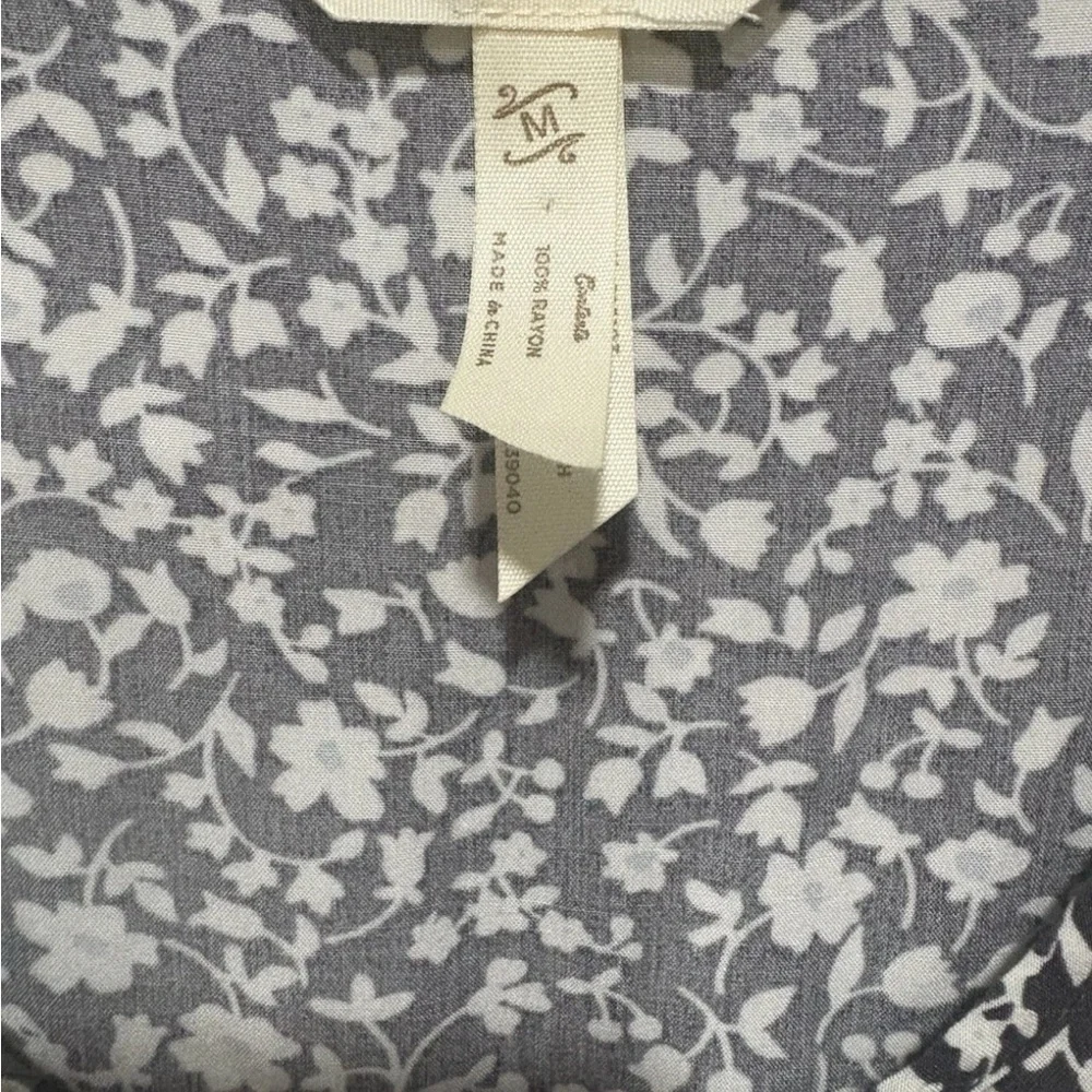 Matilda Jane Gray Floral Blouse - Picture 6 of 7